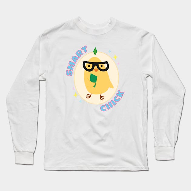 Smart chick Long Sleeve T-Shirt by Brunaesmanhott0